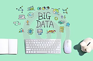 Big data with a computer keyboard