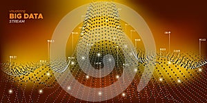 Big Data Concept. System Visualization. Big Data