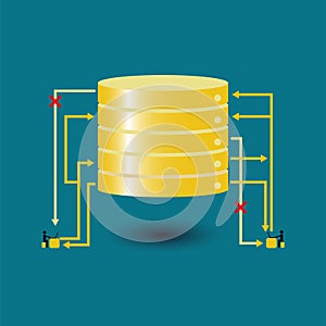 Big data database query failed