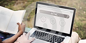 Big Data Domain Web Page SEO Concept