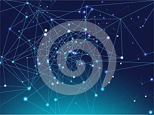 Big Data Information, Blockchain Triangular Nodes.