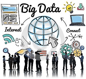 Big Data Information Storage System Networking Concept