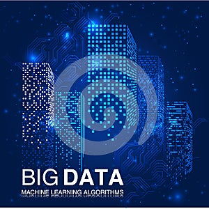 BIG DATA Machine Learning Algorithms. Analysis of Information Minimalistic Infographics Design. Science Technology