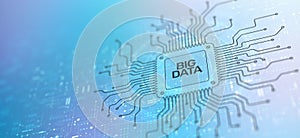 Big Data Managing Information at Scale Illustrated on a Processor