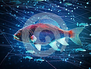 Big Data of Marine fish in Word, Generated AI