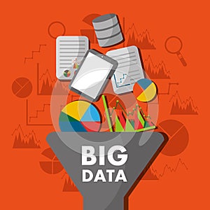 Big data process analysis filter information