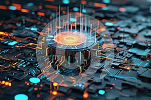 Big data technology Data science analysing artificial intelligence generative AI deep learning machine learning algorithm Neural