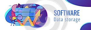 Big data tools header banner.