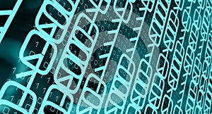 Big data transfer cyber security, deep learning new technology