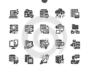 Big Data. User analysis, database security. Network folders