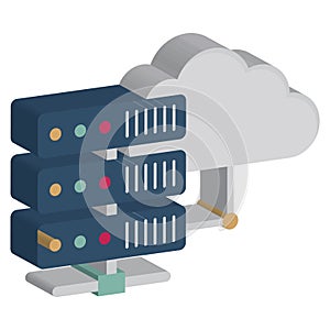 Big data vector icon which can easily modify or edit