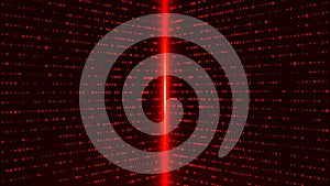 Big data visualization. Abstract Particles Background. Visual information. Computer code. Data networks. Concept of