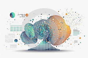 Big data visualization, analysis and processing. Generative ai