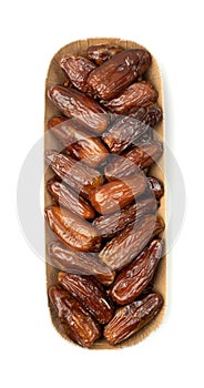 Big Dates Isolated. Date Palm Fruits