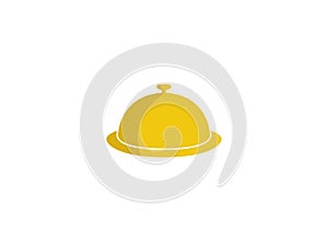 Big dishfood yellow for logo design