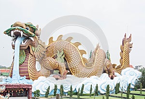 Big dragon at Dragon descendants museum, Thailand