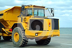 Big dumper truck