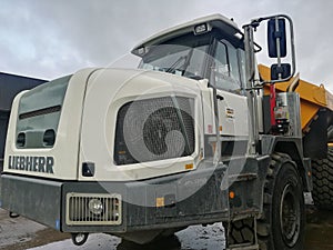 Big dumper truck