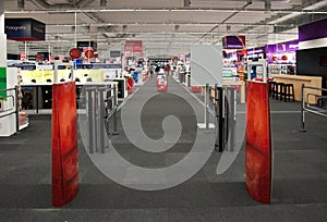 Big electronic retail store