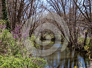 Big Elkin Creek along Elkin & Alleghany Trail