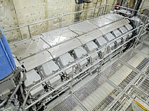 Big Engine of big ship