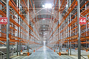 A big factory warehouse