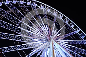 Big Ferris Wheel Happy night