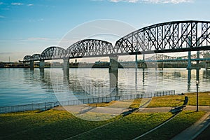 The Big Four Bridge over the Ohio River, Jeffersonville, Indiana