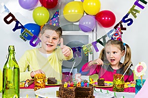 Big funny birthday party