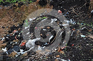 Big garbage mountain