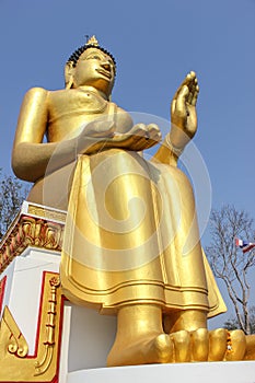 Big Golden Buddha Statue