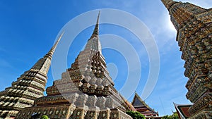 big Grand pagoda Wat Pho Thailand