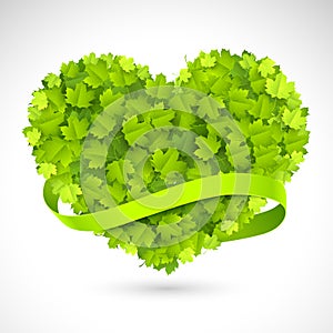 Big green heart