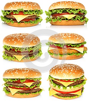 Big hamburgers photo