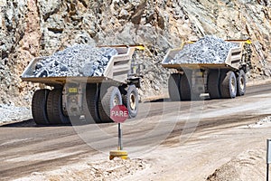 Chuquicamata, biggest open pit copper mine, Calama, Chile photo