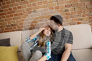 Big headache, migraine problem.