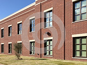 Big high school exterior