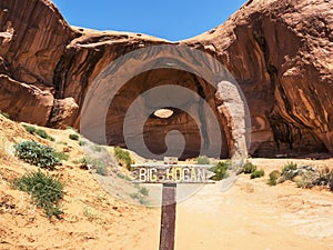 Big Hogan, Restricted Area, Monument Valley