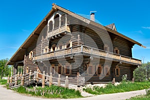 Big house from timber