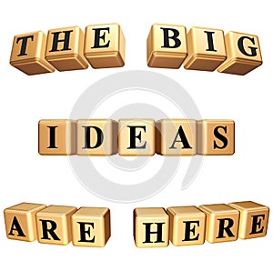 The big ideas are here isolate