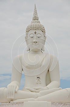 Big image of buddha in thailand