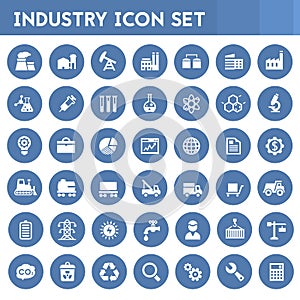 Big Industry icon set