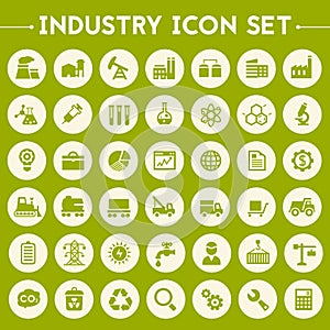 Big Industry icon set