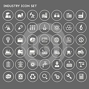 Big Industry icon set