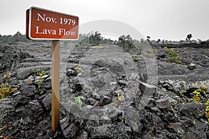 Big Island Hawaii Lava flowvolcanro eruption