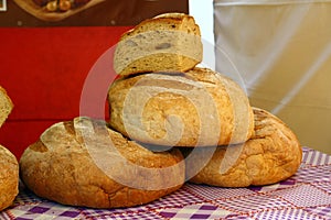 Big loaves of bread