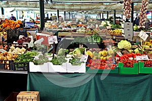 Big market stall