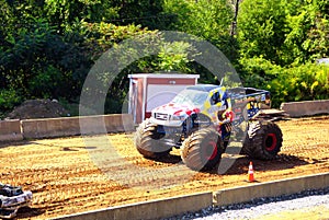 Monster trucks show