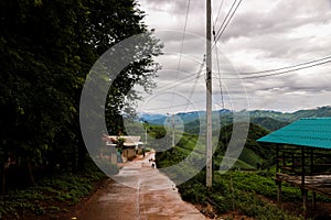 Big mountain at Chiang Rai, Thailand