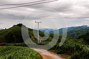 Big mountain at Chiang Rai, Thailand